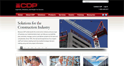 Desktop Screenshot of cdp-inc.com